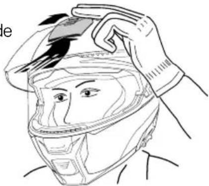 Schuberth E2 CARBON - VENTILATION 4 - AÉRATION DE LA TÊTE - 1