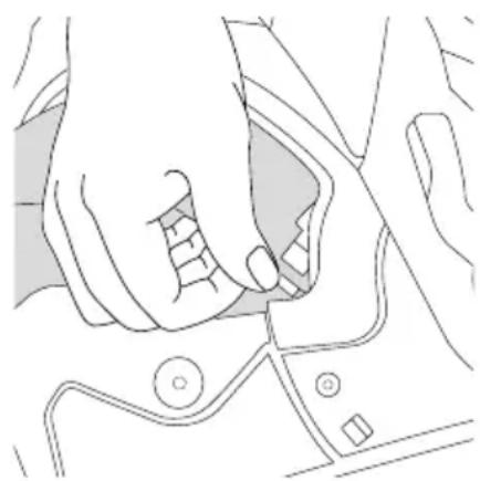 Schuberth E2 CARBON - DESMONTAJE DE LA VISERA PARASOL - 1