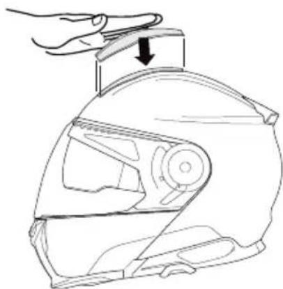 Schuberth E2 CARBON - CUBIERTA DE VENTILACIÓN - 3