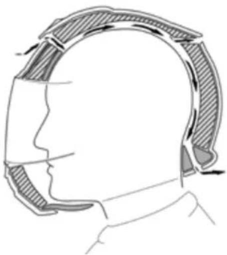 Schuberth E2 CARBON - VENTILACIÓN 5 - AIREACIÓN DE LA CABEZA - 1