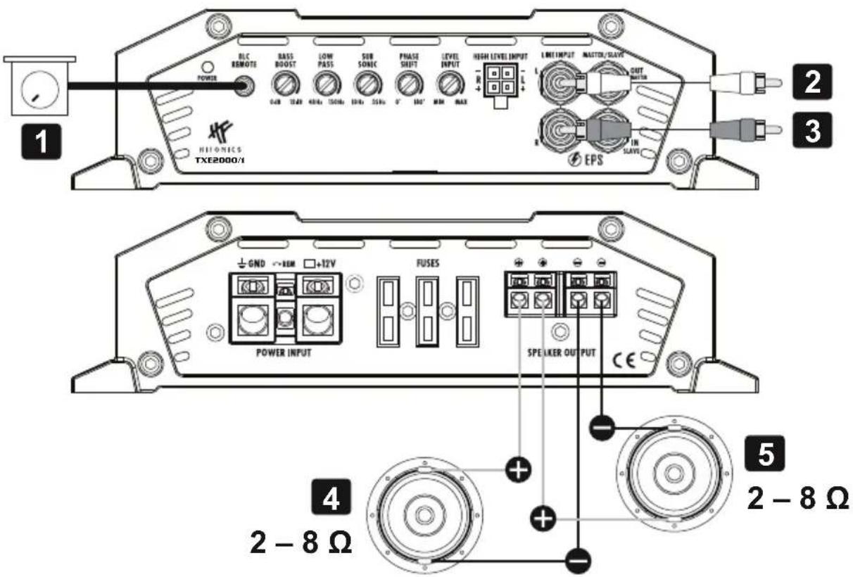 Hifonics Titan Evolution TXE2000/1 - SOLUCIÓN DE PROBLEMAS - 4