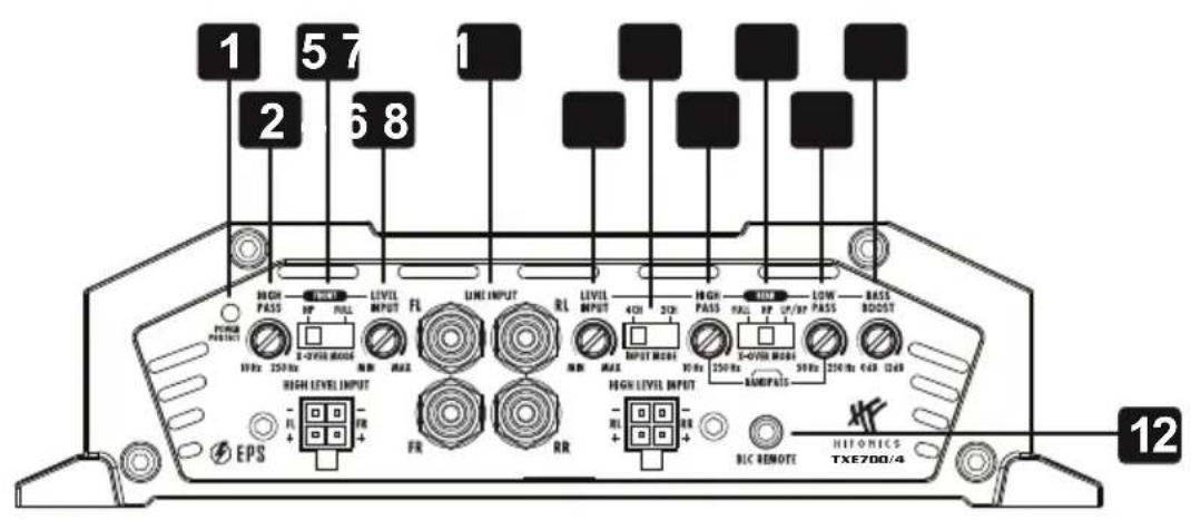Hifonics Titan EVO TXE700/4 - SOLUTION DE PROBLEMAS - 1