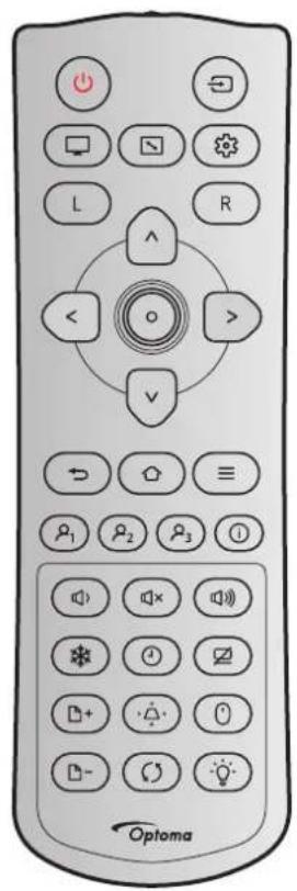 OPTOMA ZK551 - ابعاد پروزکتور و نصب س townى - 4