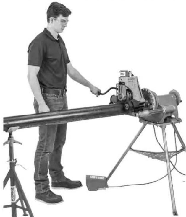 RIDGID 918-4 - Grooving Operation - 1