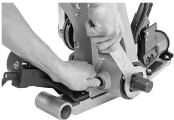 RIDGID 918-4 - Changement de l'arbre de transmission - 1