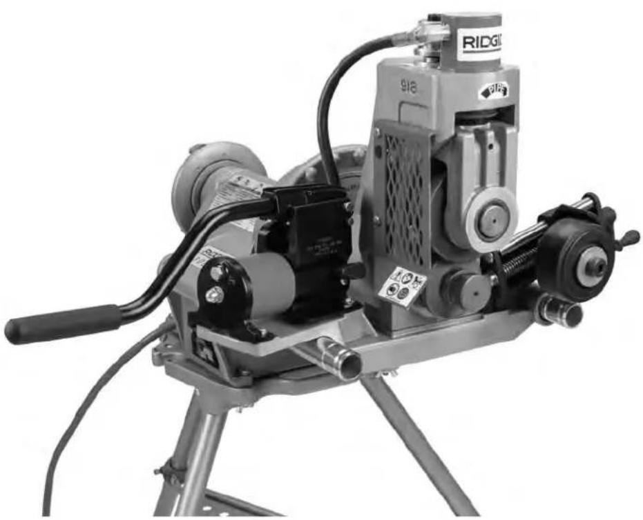 RIDGID 918-4 - Rainureuse à galets 918 - 1