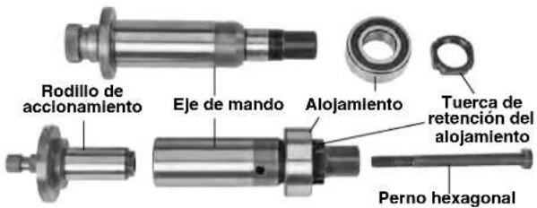 RIDGID 918-4 - Reemplazo del eje de mando y rodillo de accionamiento - 1