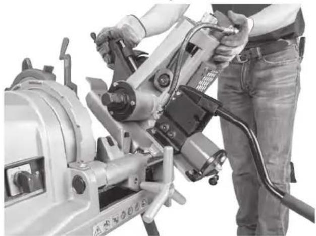RIDGID 918-4 - Installation des 918 an 300 Compact/1233 - Gewindeschneidmaschinen - 2