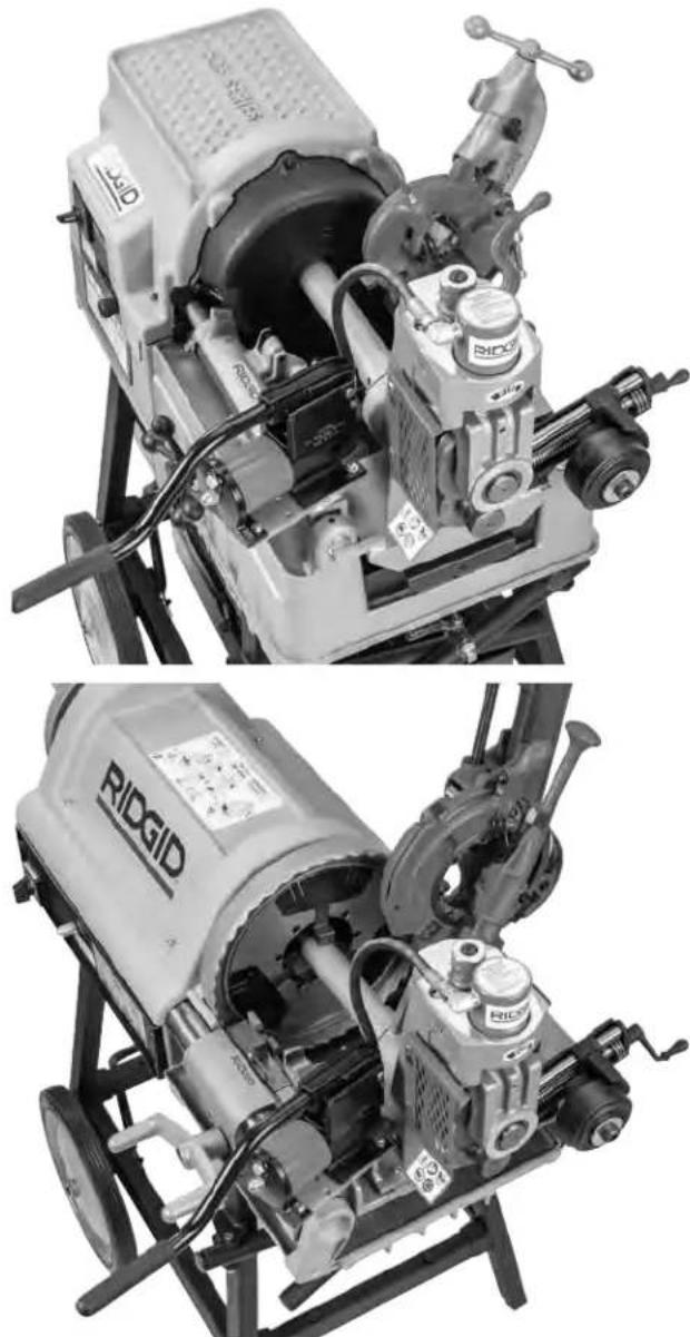 RIDGID 918-4 - Montage de la 918 sur fileteuses types 535 et 1224 - 2