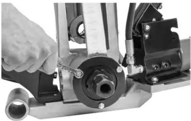 RIDGID 918-4 - Changing Drive Roll (Two-Piece Drive Shafts) - 2