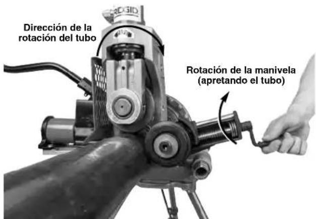 RIDGID 918-4 - Operación del estabilizador - 1