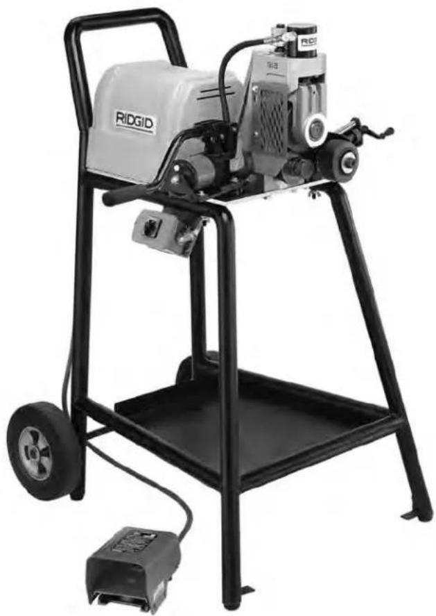 RIDGID 918-I - Rainureuse à galets industrielle 918-I - 1