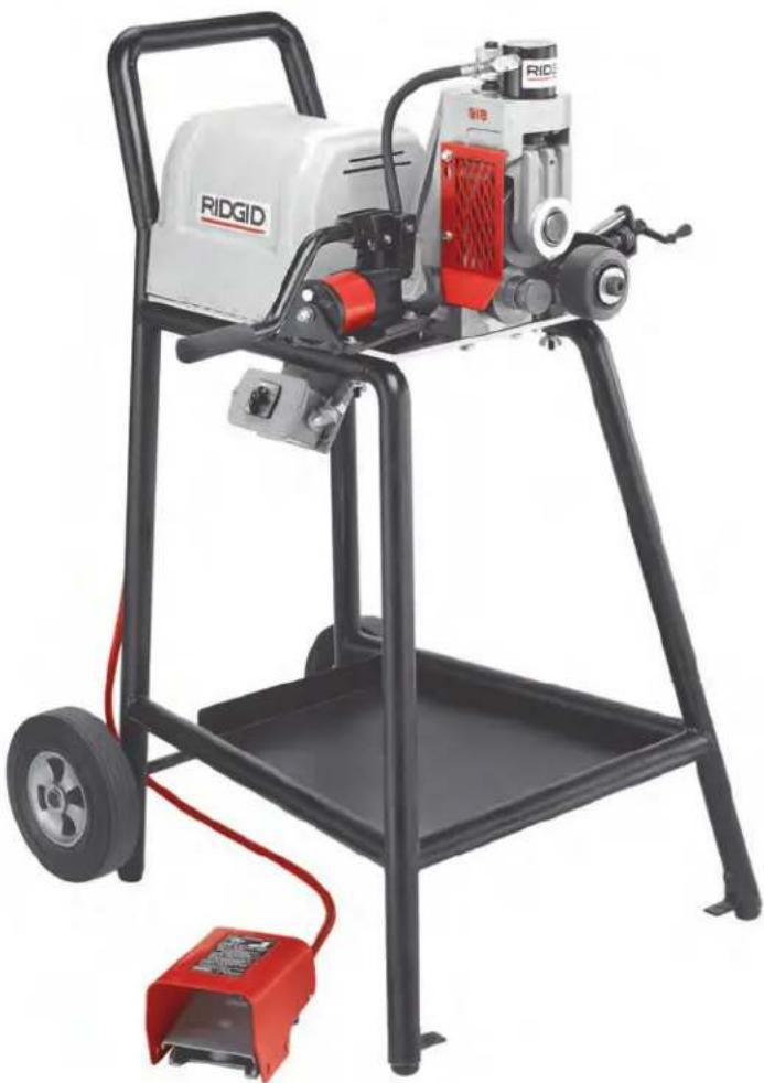 RIDGID 918-I - Heavy Duty Roll Grooving Machine - 1