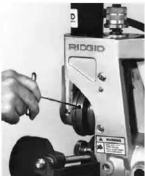 RIDGID 918-I - Removing and Installing Roll Sets with Solid Drive Shafts (2" - 6", 8" - 12") - 1