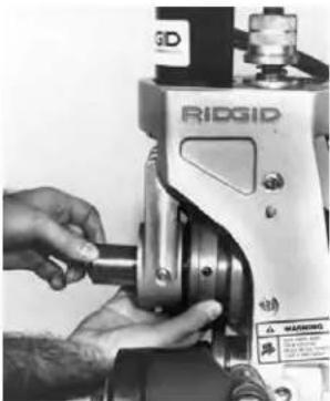 RIDGID 918-I - Removing and Installing Roll Sets with Solid Drive Shafts (2" - 6", 8" - 12") - 2