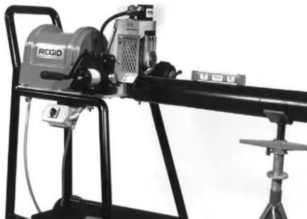 RIDGID 918-I - Montaje del tubo - 3