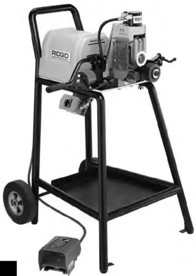 RIDGID 918-I - 918-I Heavy Duty Roll Grooving Machine - 1