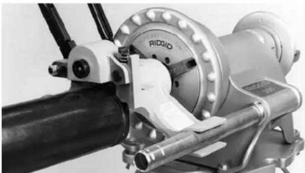 RIDGID 916 - Regulación de la profundidad del ranurado - 1