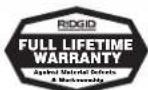 RIDGID 916 - Ce qui est couvert - 1