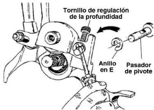 RIDGID 916 - Extracción e instalación Extracción e instalación del rodillo ranurador - 1