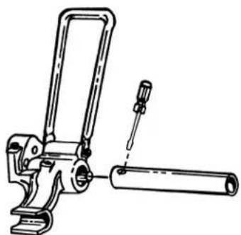 RIDGID 916 - Installing Drive Bar Adapter - 1