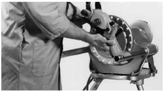RIDGID 916 - Installing on No. 300 Power Drive - 1