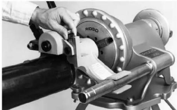 RIDGID 916 - Réglage de la profondeur de rainurage - 2