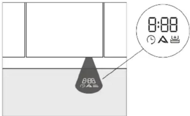 HAIER XS 4A4M4BB - FLOOR TIME (Nur bei einigen Modellen) - 1