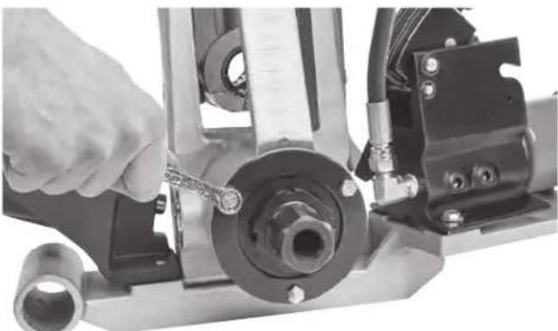 RIDGID 918-1 - Reemplazo del rodillo de mando (ejes de dos piezas) - 2