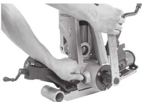 RIDGID 918-1 - Reemplazo del rodillo de mando (ejes de dos piezas) - 1
