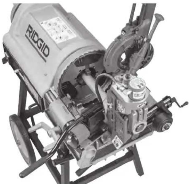 RIDGID 918-1 - Montage de la 918 sur fileteuses types 535 et 1224 - 3