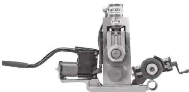 RIDGID 918-1 - Montaje de la ranuradora 918 a la base de diversas máquinas - 2