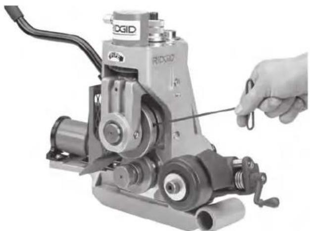 RIDGID 918-1 - Nutrolle wechseln - 1