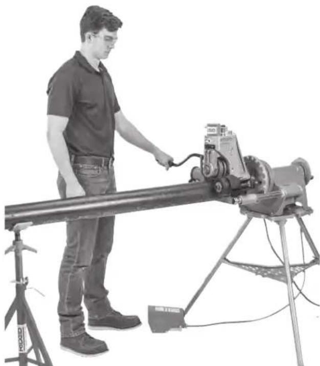 RIDGID 918-1 - Grooving Operation - 1