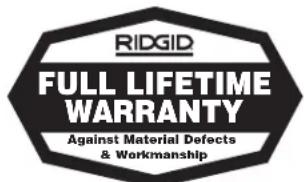 RIDGID 918-1 - ADVERTENCIA! - 1
