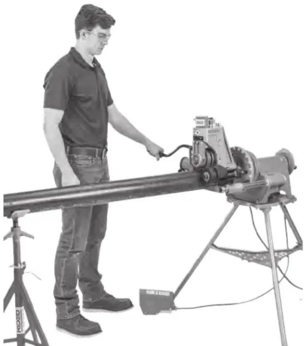 RIDGID 918-1 - Nutrollbetrieb - 1