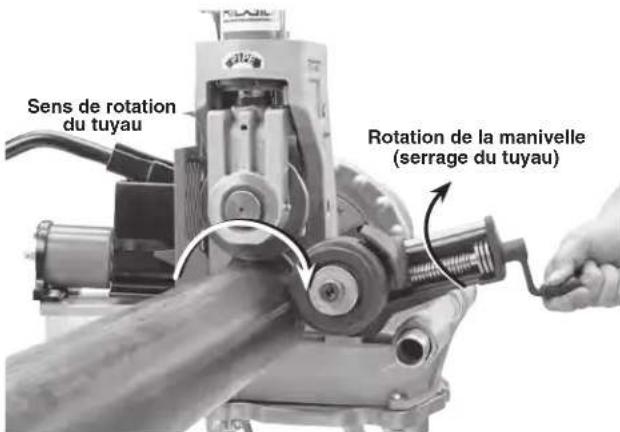RIDGID 918-1 - Utilisation du stabilisateur - 1