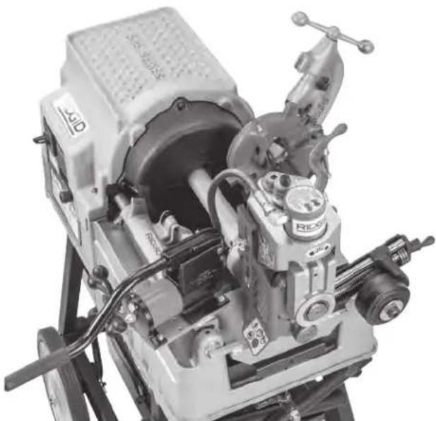 RIDGID 918-1 - Installation an den Gewindeschneidmaschinen 535 und 1224 - 2