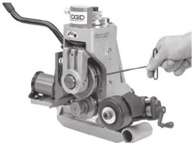 RIDGID 918-1 - Reemplazo del rodillo ranurador - 1