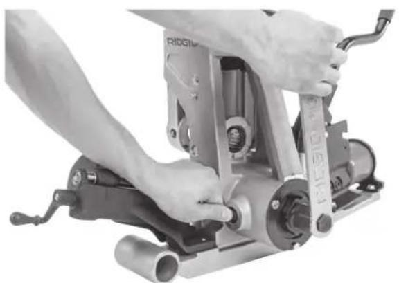 RIDGID 918-1 - Changement des galets d'entrainment (arbres de transmission indépendants) - 1