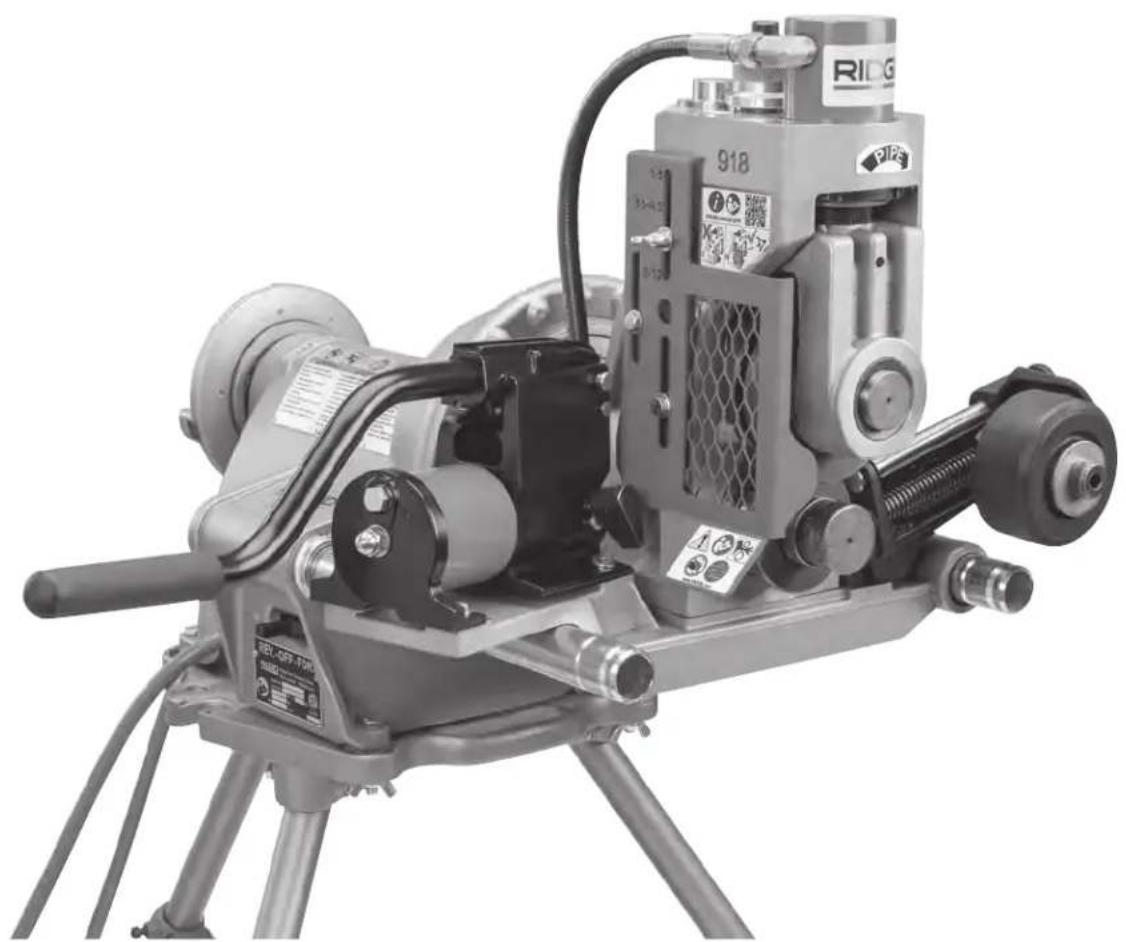 RIDGID 918-1 - Rainureuse à galets 918 - 1