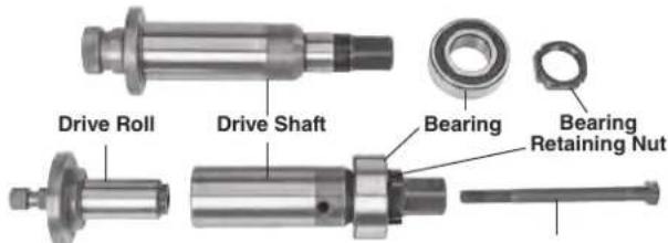 RIDGID 918-5 - Changing Drive Shaft/Drive Roll - 1