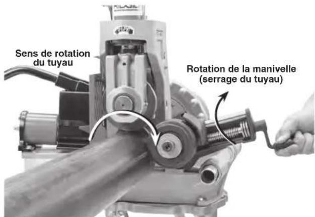 RIDGID 918-5 - Utilisation du stabilisateur - 1
