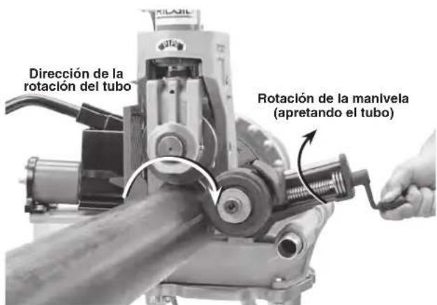 RIDGID 918-5 - Operación del estabilizador - 1