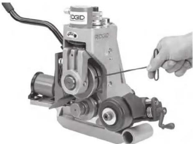 RIDGID 918-5 - Nutrolle wechseln - 1