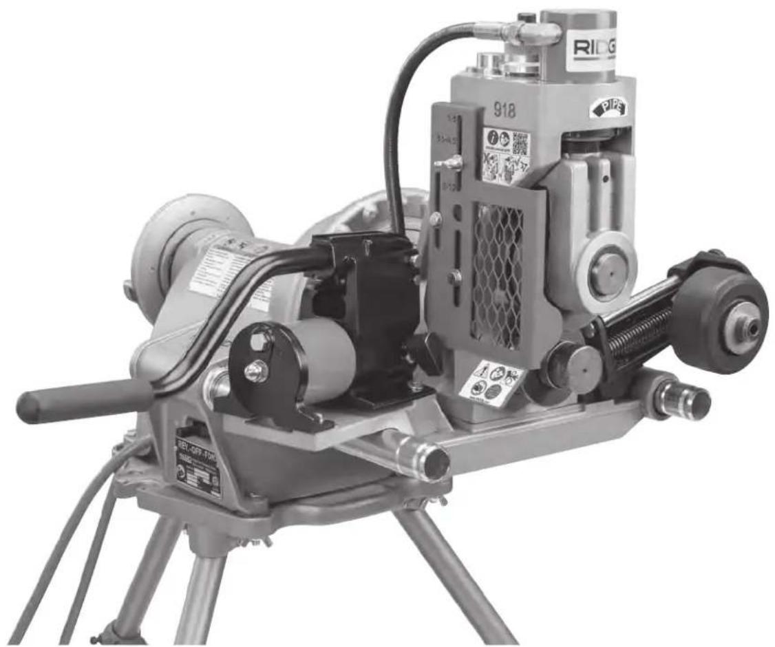 RIDGID 918-5 - Rainureuse à galets 918 - 1