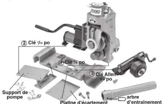 RIDGID 918-5 - Montage de la 918 sur les diverses embases - 5