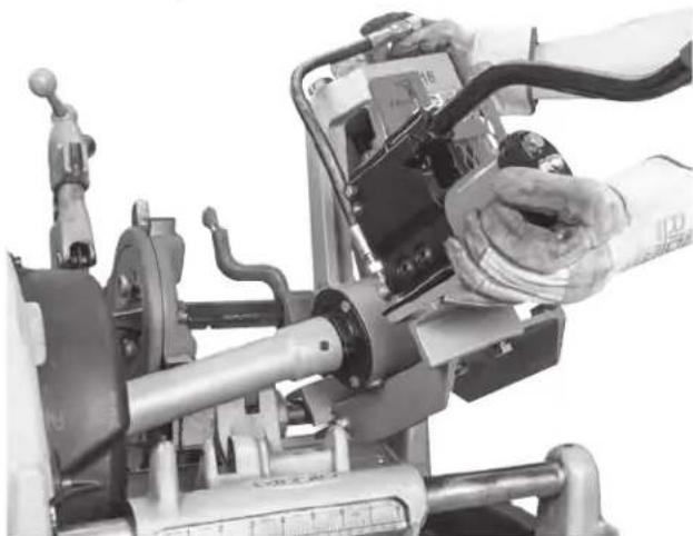 RIDGID 918-5 - Installation an den Gewindeschneidmaschinen 535 und 1224 - 1
