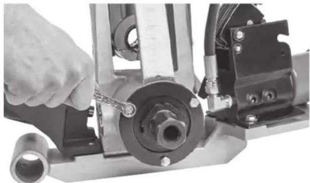 RIDGID 918-5 - Changement des galets d'entraînement (arbres de transmission indépendants) - 2
