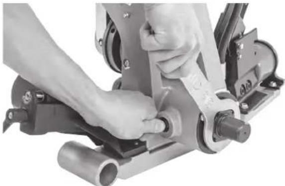RIDGID 918-5 - Changement de l'arbre d'entraînement - 1